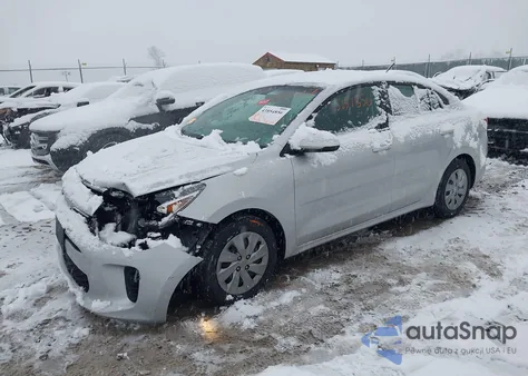 2020 Kia Rio S из США, поврежденный, VIN 3KPA24AD1LE358792